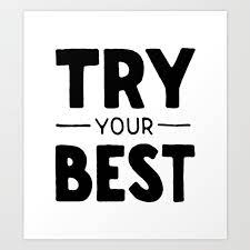 Try Your Best